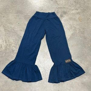 Blue Matilda‎ Jane ruffled bottom pull up pants / Size XS / A-56